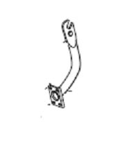 CASTELGARDEN TC102-122  BAG SUPPORT ARM (82774225)